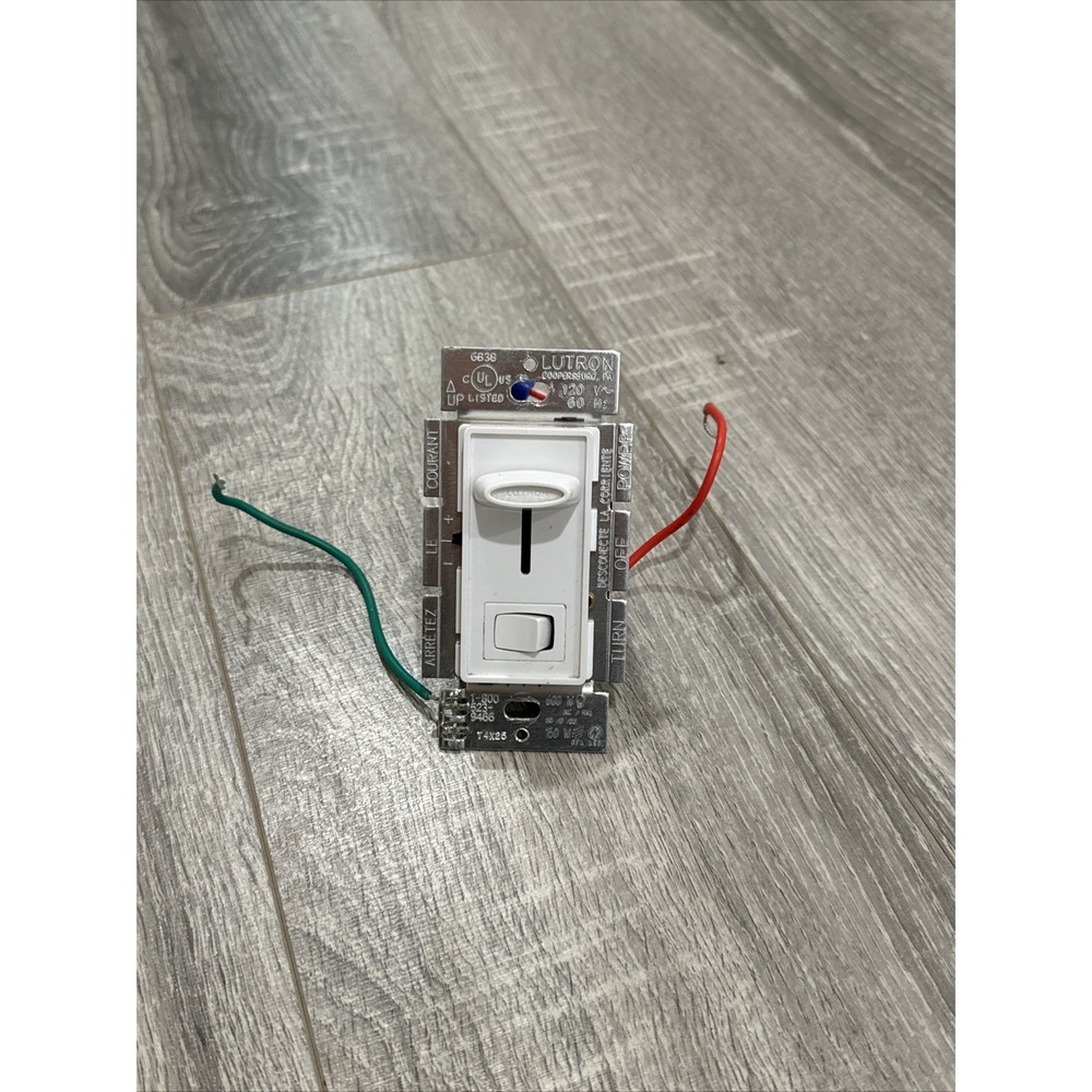 Lutron Skylark Lighting Dimmer‎ Switch SCL-153P-WH White 150W Single 3-Way LED